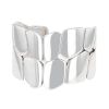Bracciale aperto Hermès Niloticus Ombre in argento - 00pp thumbnail