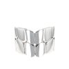 Bracciale aperto Hermès Niloticus Ombre in argento - 360 thumbnail