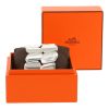 Bracelet ouvert Hermès Niloticus Ombre en argent - Detail D2 thumbnail