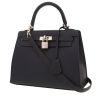 Hermès  Kelly 25 cm handbag  in indigo blue togo leather - 00pp thumbnail