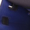 Hermès  Kelly 25 cm handbag  in indigo blue togo leather - Detail D4 thumbnail