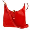 Borsa a tracolla Hermès  Trim in pelle Swift rossa - 00pp thumbnail