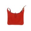 Hermès  Trim shoulder bag  in red Swift leather - Detail D5 thumbnail