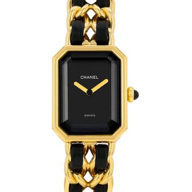 Reloj Chanel Première talla L  de oro chapado Ref: Chanel - H0001  Circa 1993