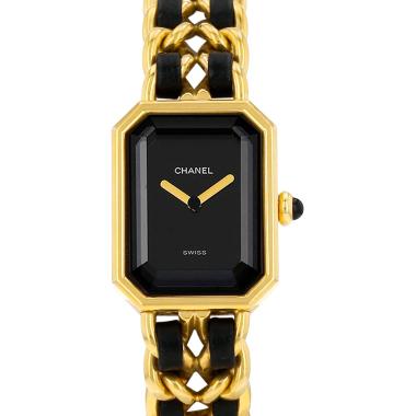 Orologio Chanel Première taglia M  in oro placcato Ref: Chanel - H0001  Circa 1990