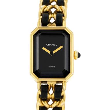Chanel Première  size L  in gold plated Ref: Chanel - H0001  Circa 1990