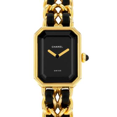 Orologio Chanel Première taglia L  in oro placcato Ref: Chanel - H0001  Circa 1990