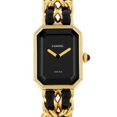 Chanel Première  size M  in gold plated Ref: Chanel - H0001  Circa 1990