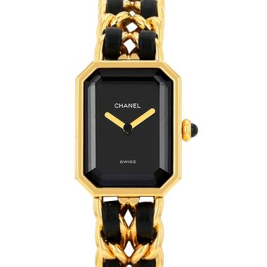 Montre Chanel Première taille M  en plaqué or Ref: Chanel - H0001  Vers 1993