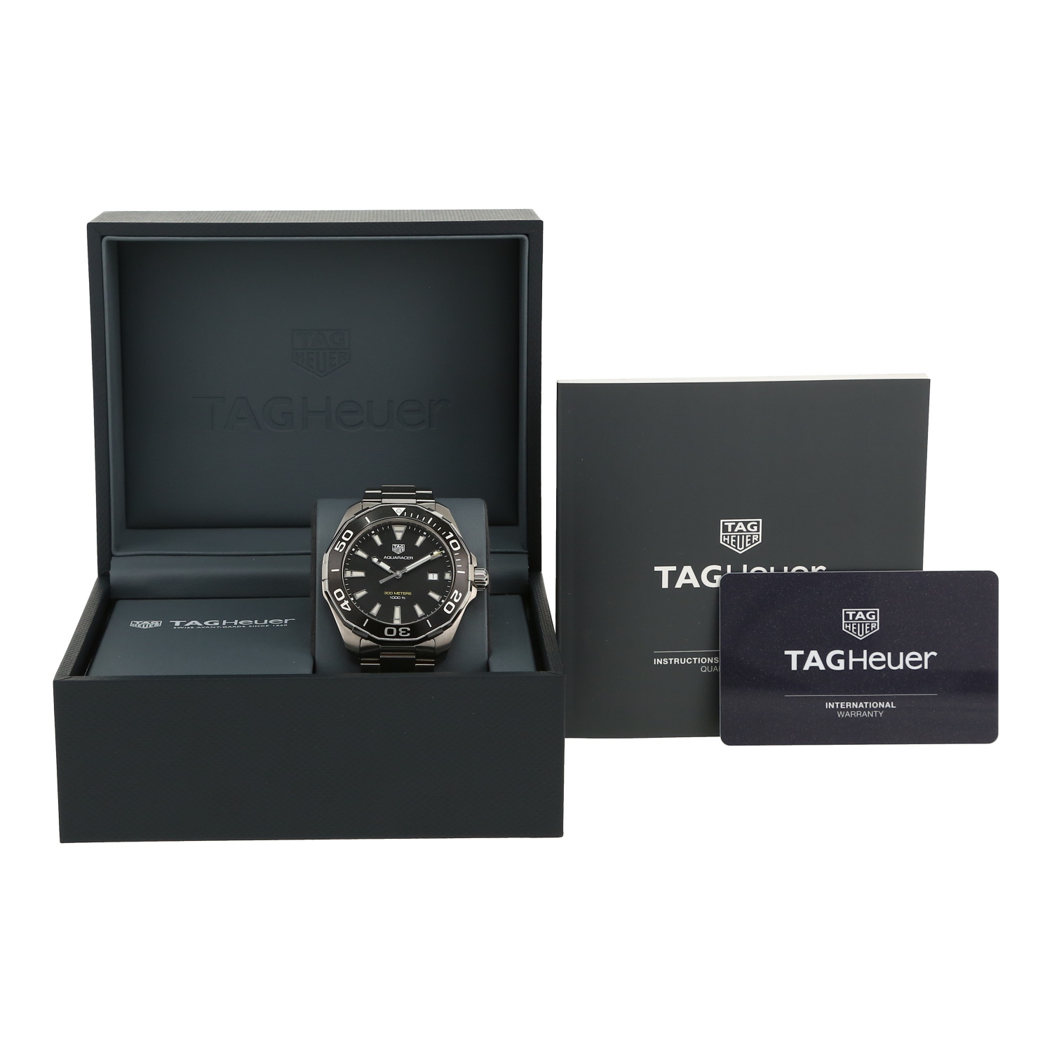 Orologio TAG Heuer Aquaracer 300M in acciaio Ref: TAG Heuer - WAY101A  Circa 2020