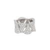 Half-articulated Bulgari Diva's Dream ring in white gold and diamonds - 00pp thumbnail