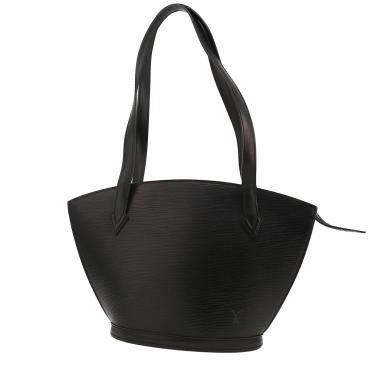 Sac à main Louis Vuitton  Saint Jacques en cuir épi noir