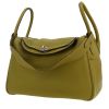 Sac porté épaule Hermès  Lindy 34 cm en cuir togo vert Chartreuse - 00pp thumbnail