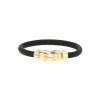 Bracciale Fred Chance Infinie modello grande in oro giallo e pelle - 360 thumbnail