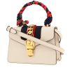 Borsa a tracolla Gucci  Sylvie in pelle color crema - 00pp thumbnail