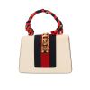 Borsa a tracolla Gucci  Sylvie in pelle color crema - Detail D4 thumbnail