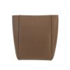 Celine  Sac Sangle handbag  in taupe grained leather - Detail D4 thumbnail