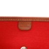 Sac bandoulière Hermès  Evelyne en feutrine rouge et cuir Barénia gold - Detail D2 thumbnail