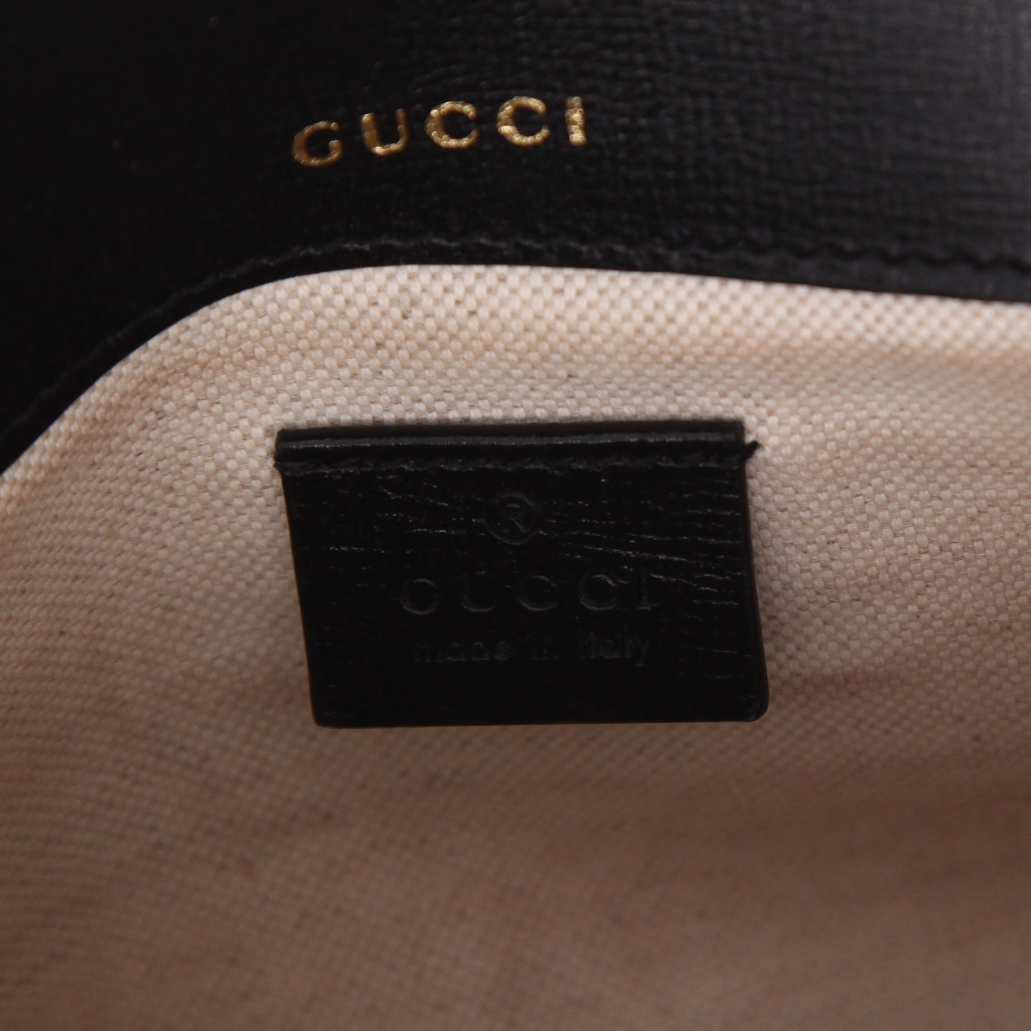 Borsa a tracolla Gucci  1955 Horsebit modello piccolo  in pelle nera - Detail D2