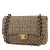Chanel  Timeless Classic handbag  in beige tweed - 00pp thumbnail