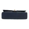 Chanel  Timeless Classic handbag  in navy blue quilted grained leather - Detail D1 thumbnail