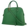 Sac à main Hermès  Bolide 35 cm en cuir Courchevel vert Bamboo - 00pp thumbnail