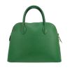 Sac à main Hermès  Bolide 35 cm en cuir Courchevel vert Bamboo - Detail D4 thumbnail