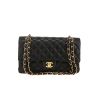 Sac à main Chanel  Timeless Classic en cuir matelassé noir - 360 thumbnail