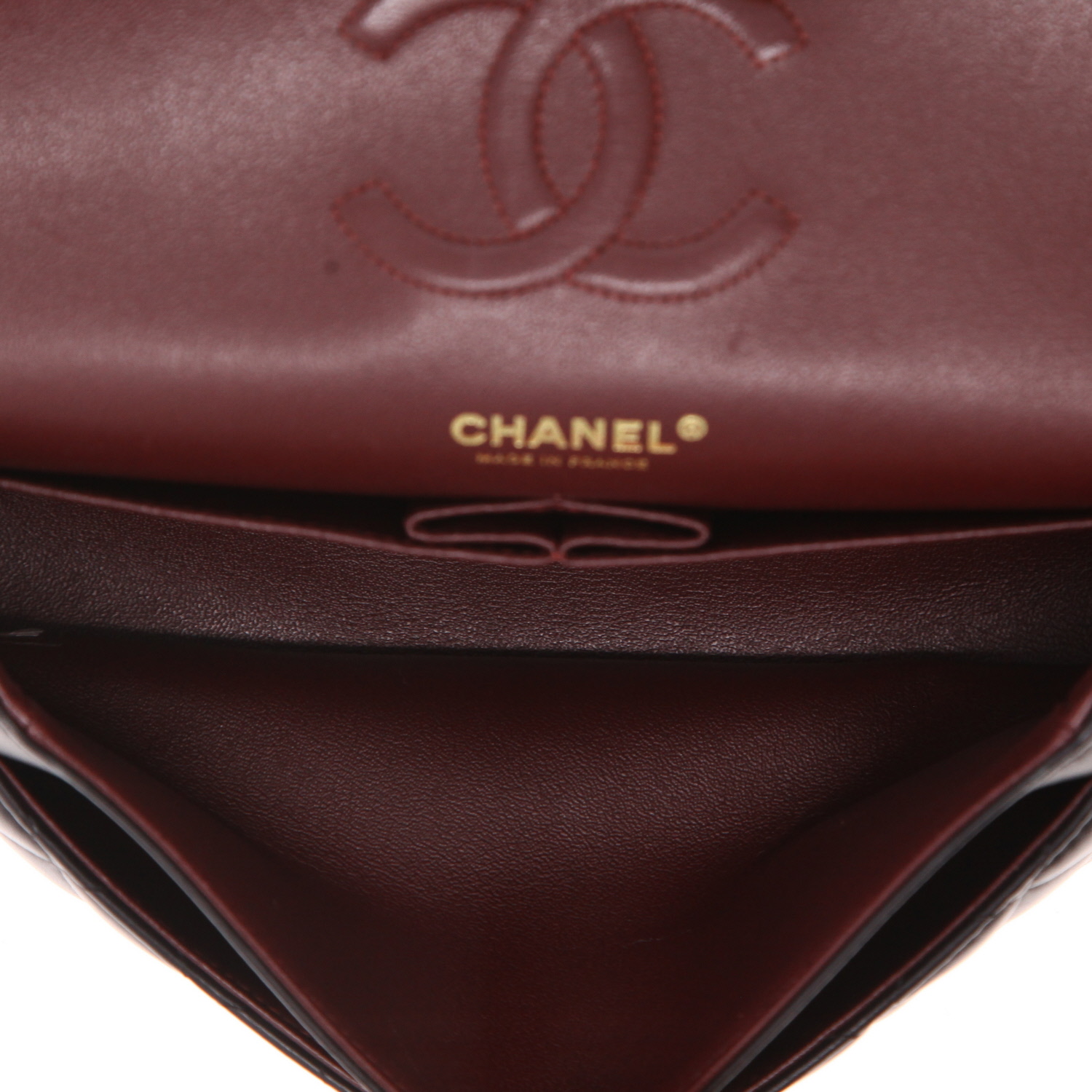 Sac à main Chanel  Timeless Classic en cuir matelassé noir - Detail D3