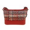 Chanel  Gabrielle  small model  shoulder bag  in red tweed  and red leather - Detail D4 thumbnail