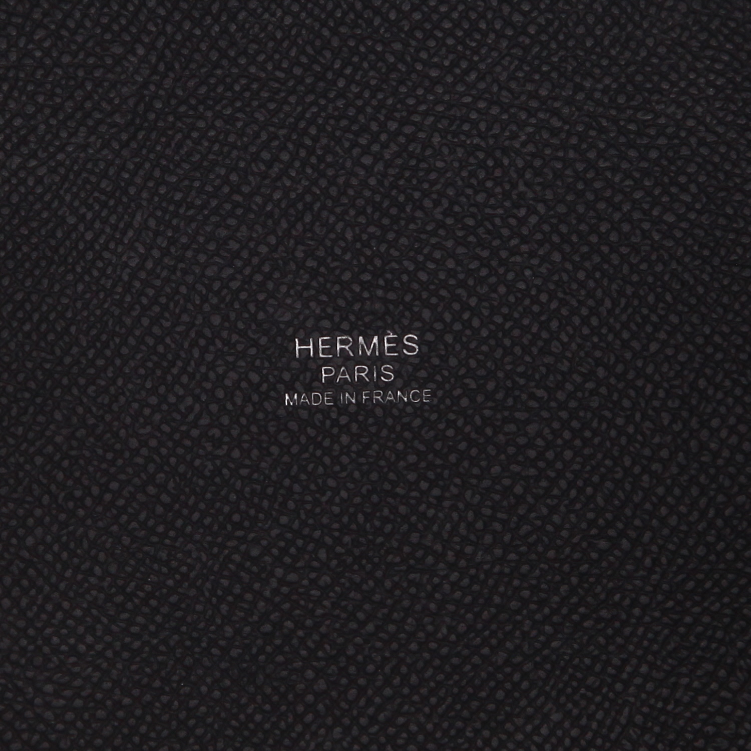 Bolso de mano Hermès  Picotin 18 cm en cuero epsom Bleu Encre - Detail D2