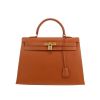 Sac à main Hermès  Kelly 35 cm en cuir Courchevel gold - 360 thumbnail