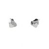 Fred  earrings in white gold and diamonds - 360 thumbnail