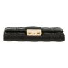 Dior  Promenade handbag/clutch  in black leather cannage - Detail D1 thumbnail