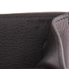 Pochette Hermès  Kelly Dépêches en cuir Evercolor noir - Detail D4 thumbnail