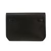Pochette Hermès  Kelly Dépêches en cuir Evercolor noir - Detail D5 thumbnail