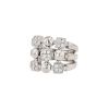 Bague Bulgari Lucéa grand modèle en or blanc et diamants - 00pp thumbnail