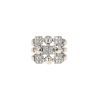 Bague Bulgari Lucéa grand modèle en or blanc et diamants - 360 thumbnail