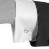 Paire de boutons de manchette Hermès  en argent - Detail D1 thumbnail
