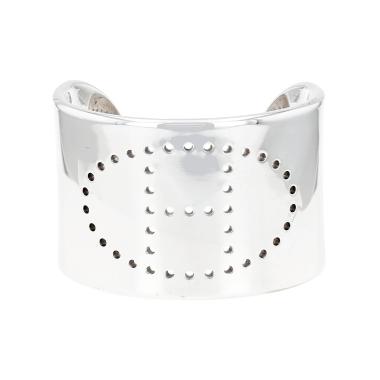 Bracelet manchette Hermès Eclipse en argent
