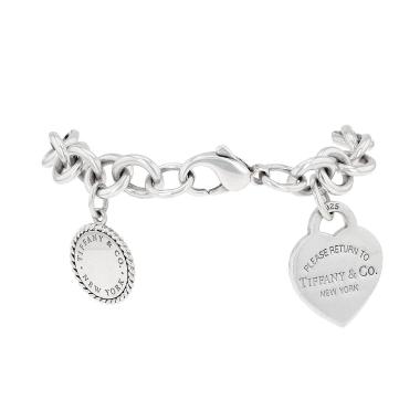 Tiffany & Co Return To Tiffany bracelet in silver