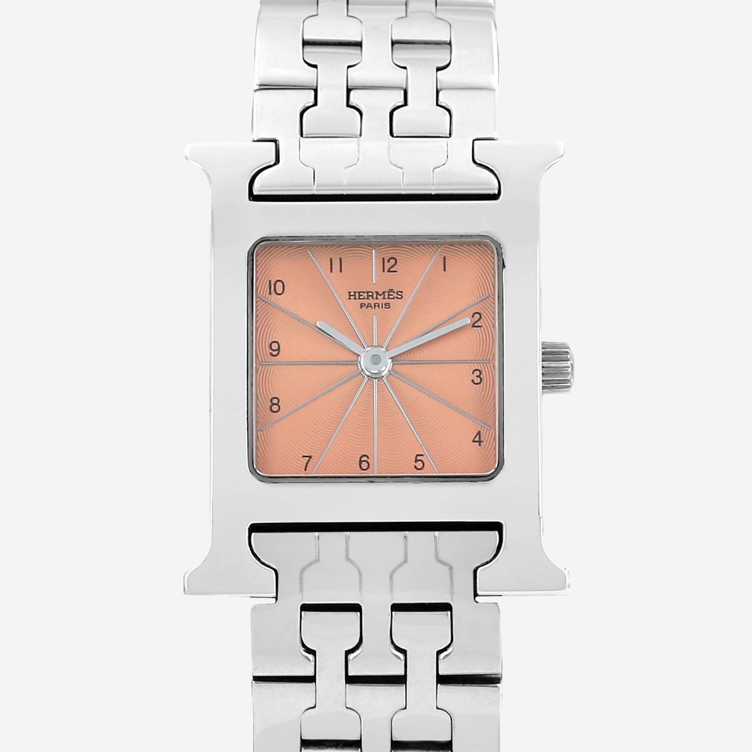 Hermès Heure H in stainless steel Ref: Hermes - HH1.210 Circa 2000