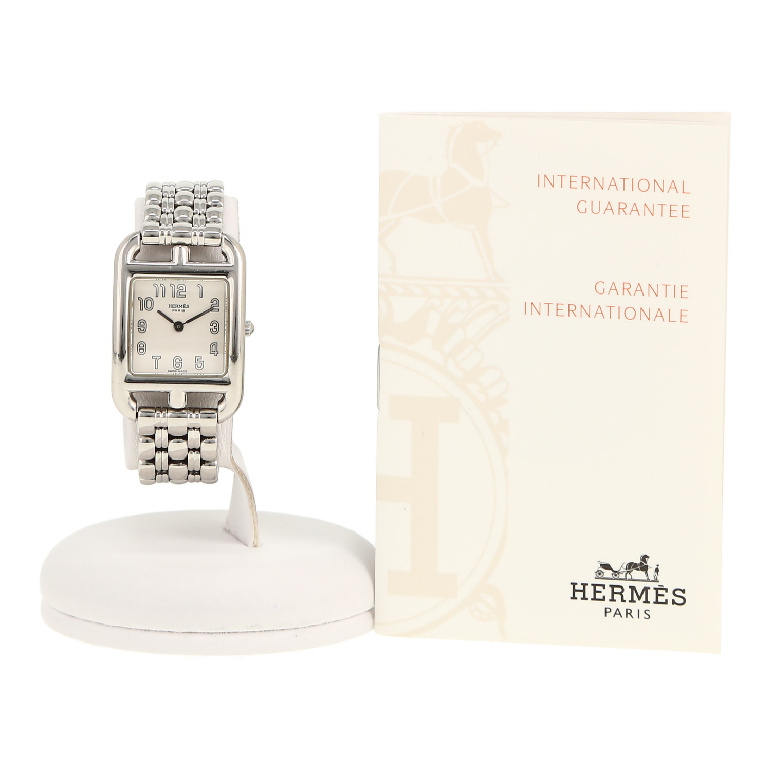 Montre Hermès Cape Cod en acier Ref: Hermes - CC1.210  Vers 2000