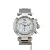 Orologio Cartier Pasha Chrono in acciaio Ref: Cartier - 2412  Circa 2000 - 360 thumbnail