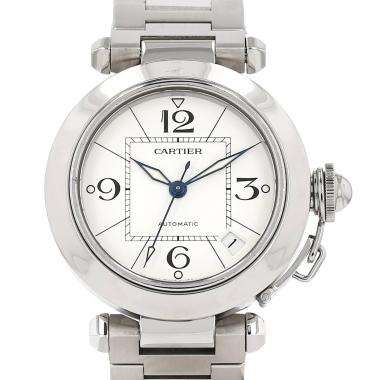 Montre Cartier Pasha en acier Ref: Cartier - 2324  Vers 2000