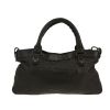 Sac à main Balenciaga  City en cuir noir - Detail D4 thumbnail