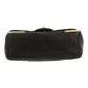 Chanel  Mini Timeless handbag  in black chevron quilted leather - Detail D1 thumbnail