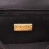 Sac à main Chanel  Mini Timeless en cuir matelassé chevrons noir - Detail D2 thumbnail