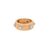 Anello Buccellati Eternelle Macri in oro rosa, oro bianco e diamanti - 00pp thumbnail