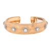 Bracciale Buccellati Macri Classica in oro rosa, oro bianco e diamanti - 00pp thumbnail